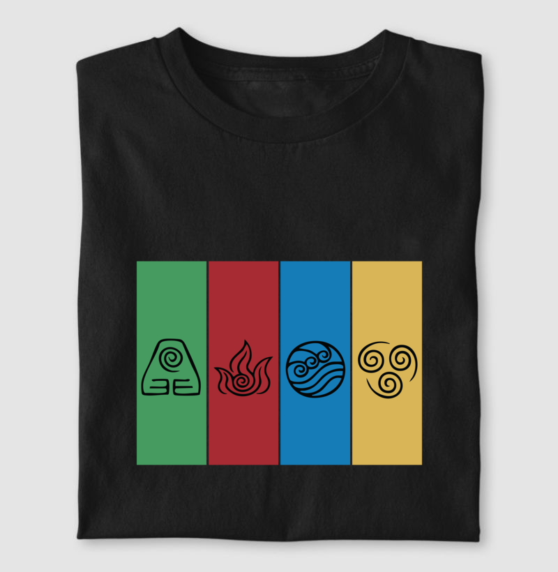 Equilíbrio dos Quatro Elementos — T-shirt