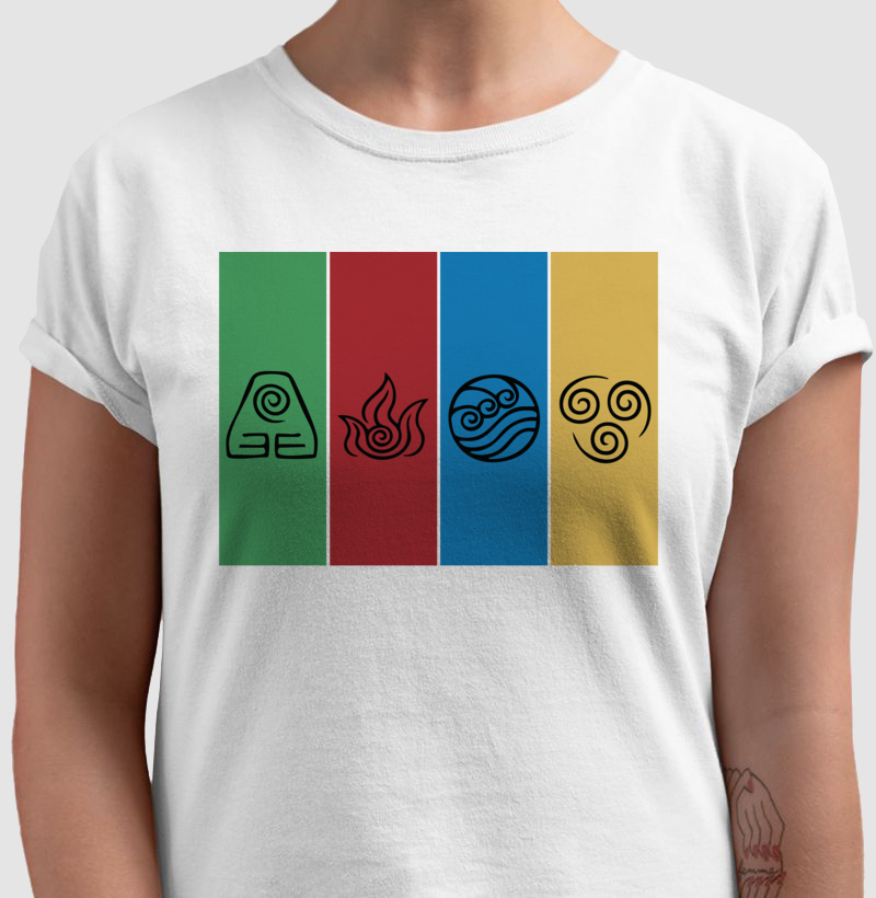Equilíbrio dos Quatro Elementos — T-shirt