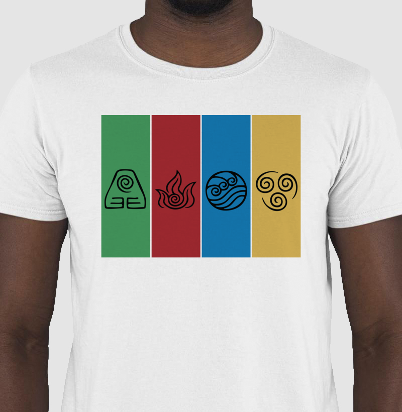 Equilíbrio dos Quatro Elementos — T-shirt