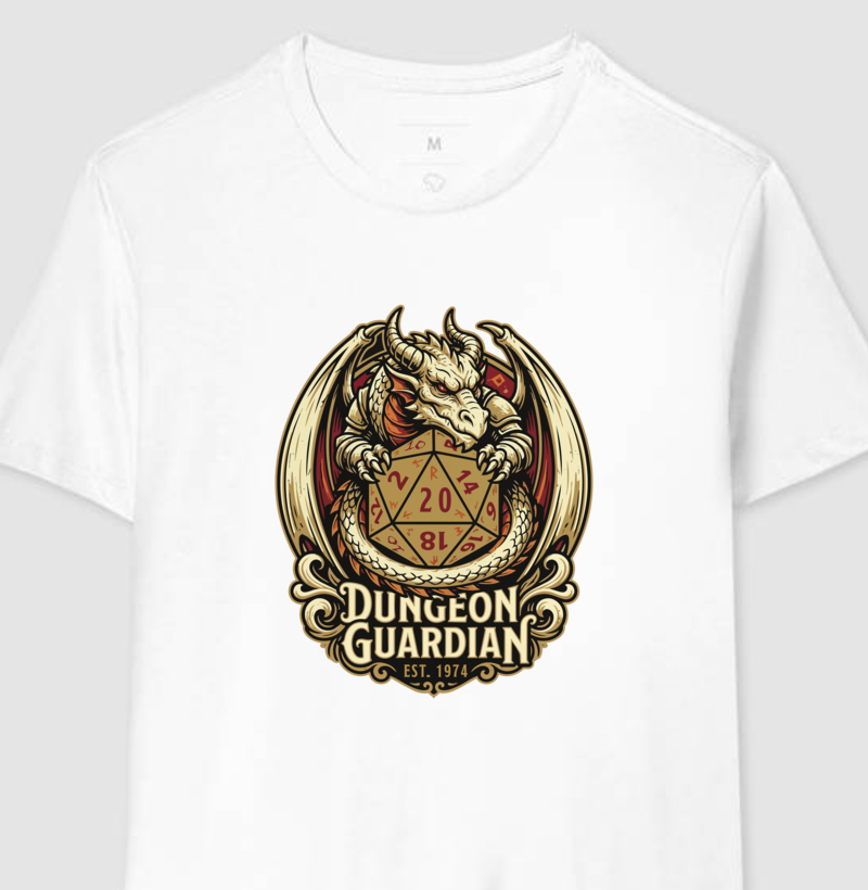 Dungeon Guardian — Est. 1974 — T-shirt
