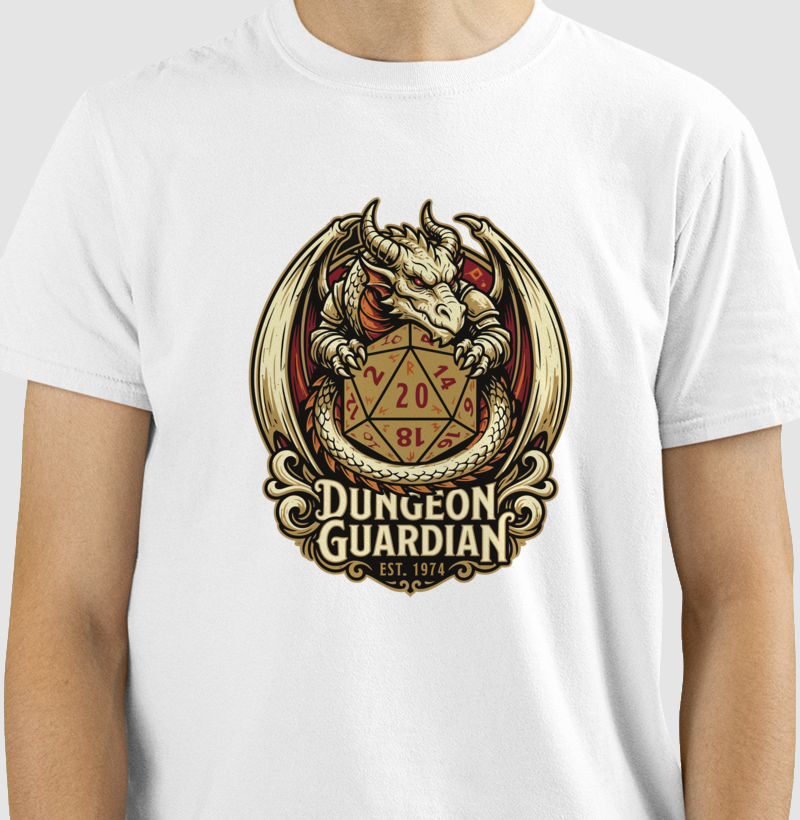Dungeon Guardian — Est. 1974 — T-shirt