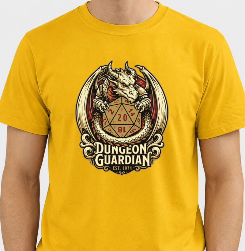 Dungeon Guardian — Est. 1974 — T-shirt