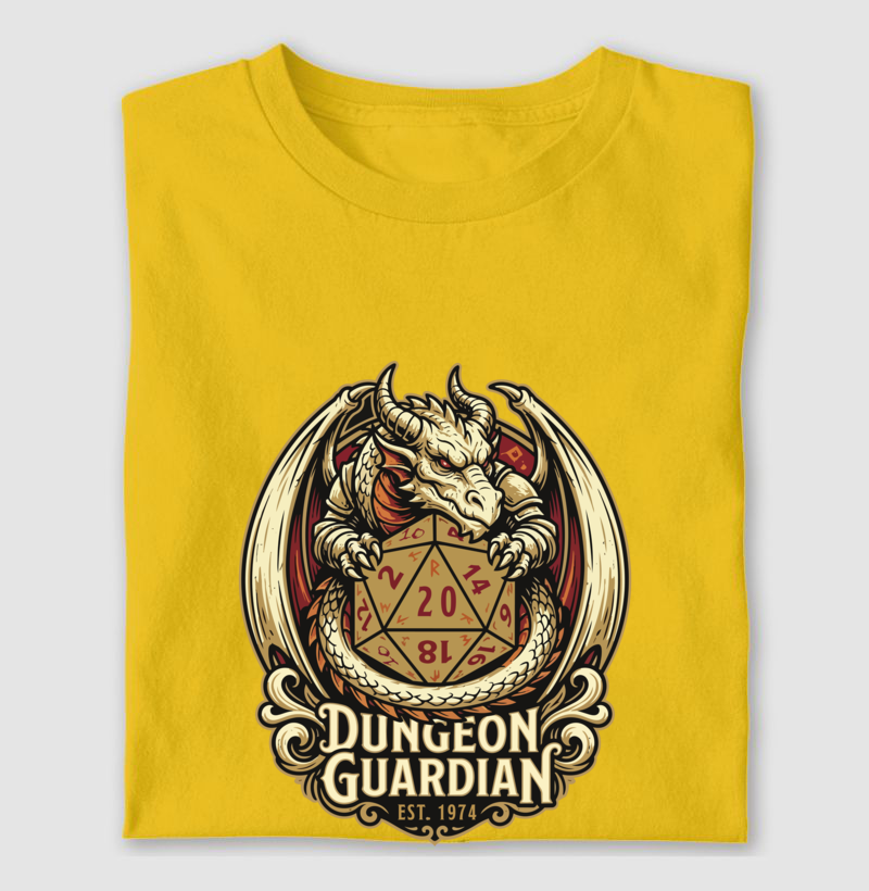 Dungeon Guardian — Est. 1974 — T-shirt