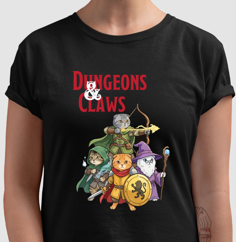 Dungeons & Claws — T-shirt