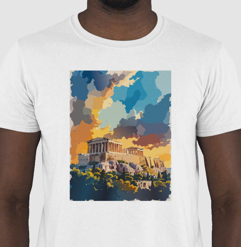 Acrópole de Atenas — T-shirt