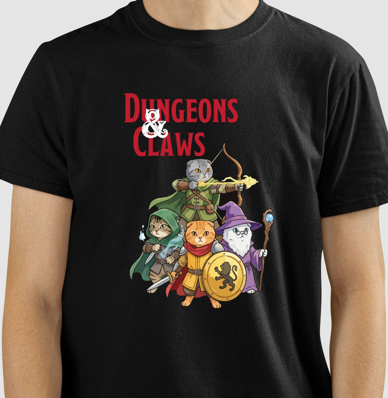Dungeons & Claws — T-shirt
