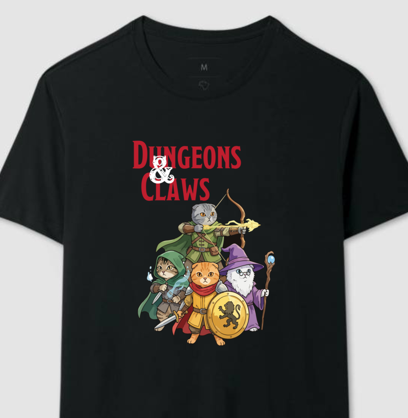 Dungeons & Claws — T-shirt