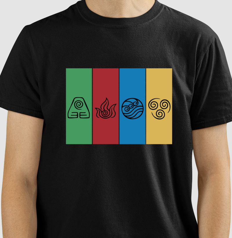 Equilíbrio dos Quatro Elementos — T-shirt