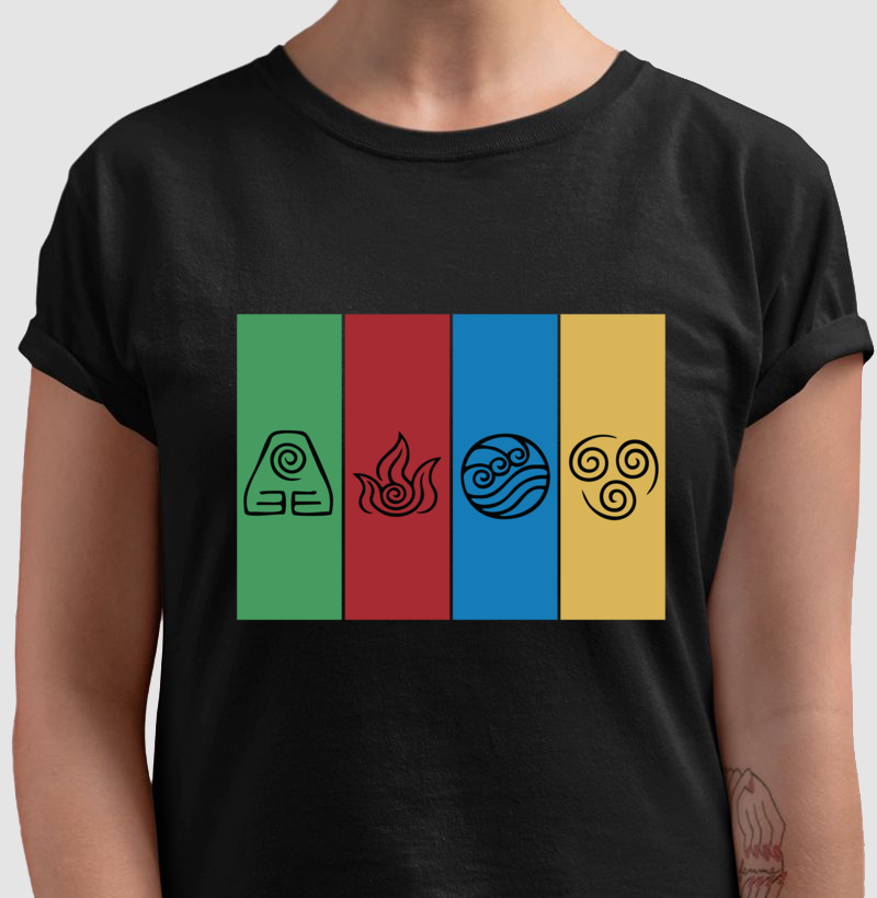 Equilíbrio dos Quatro Elementos — T-shirt